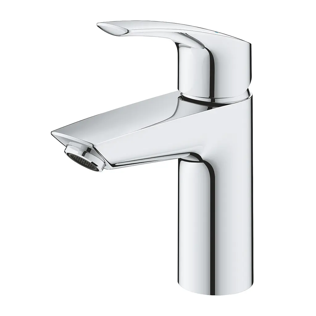 Змішувач для умивальника S-Size + натискний донний клапан Grohe Eurosmart New 23922003 Хром - фото 3