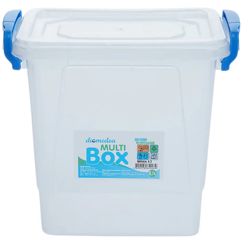 Контейнер універсальний Diomedea з ручками №3 700 мл (А-3)   - фото 2