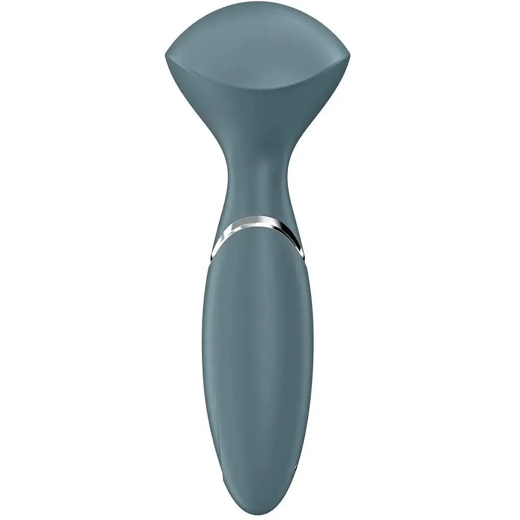 Вибромассажер Satisfyer Mini Wand-er Серый - фото 3