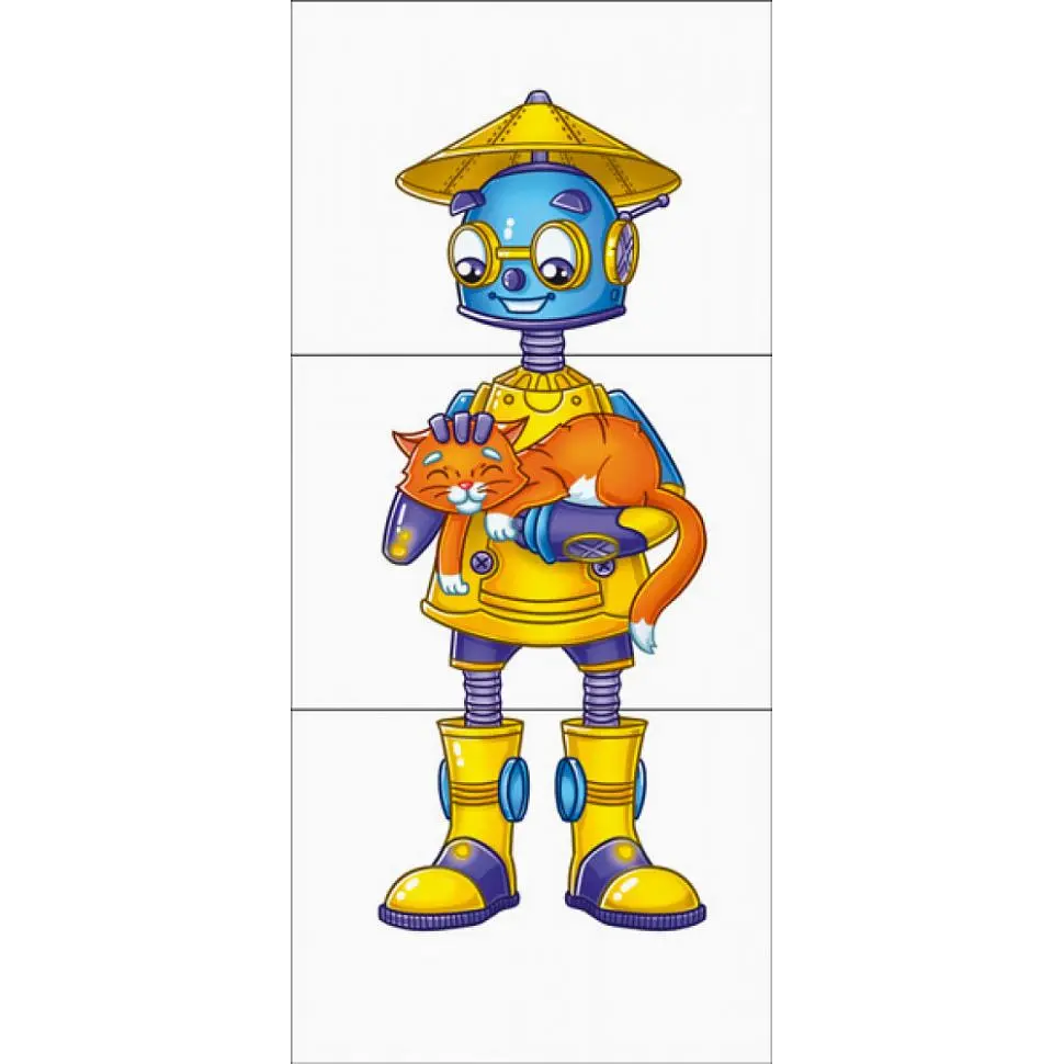 Книга-игра Ранок Найди и собери Роботы (А779007У) - фото 5