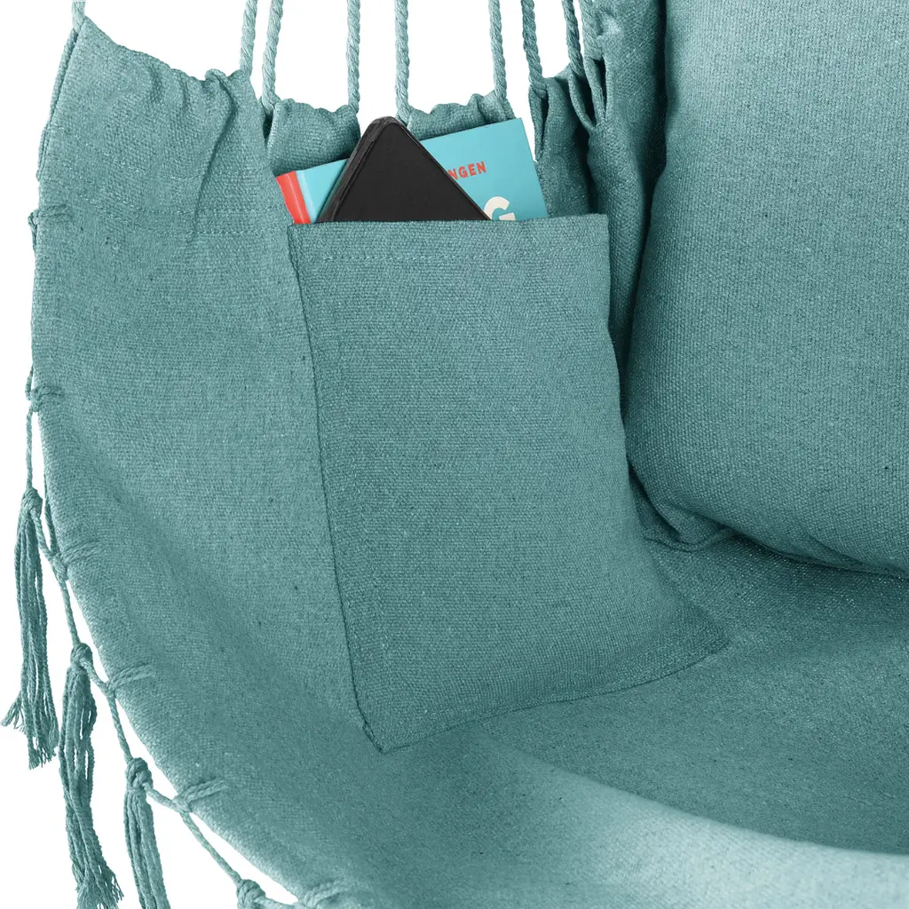 Бразильське крісло - гамак Outtec Boho XXL зелений - фото 8