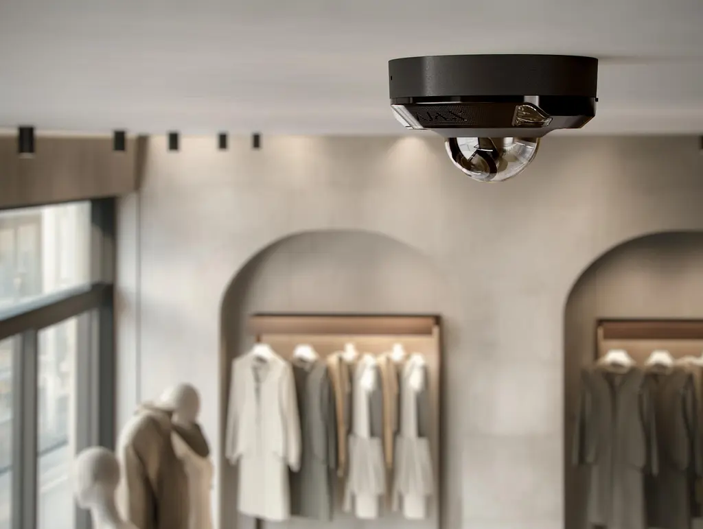 IP-Камера дротова DomeCam Mini HL black, 5мп, 4мм, гібридне підсвічування IR 15м, білий Led 15м Ajax teh0015955 - фото 6