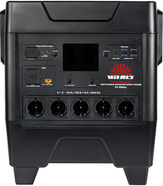 Портативная аккумуляторная станция Vitals Professional PS 3600qc (217493) - фото 3