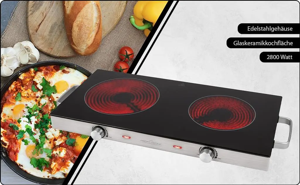 Плита електрична Profi Cook PC-DKP 1211 - фото 4