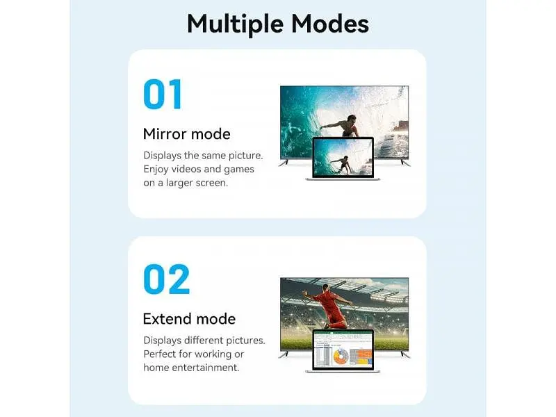 Кабель Vention HDMI to micro HDMI 1m Black (AGIBF) - фото 6