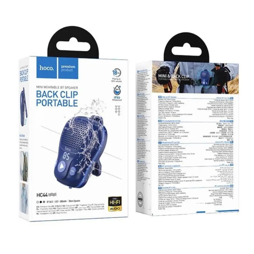 Акустическая система Hoco HC35 синяя  - фото 2
