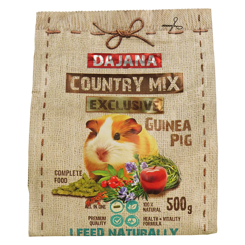 Корм Dajana Country mix Exclusive для морських свинок 500 г (DP412J) - фото 2