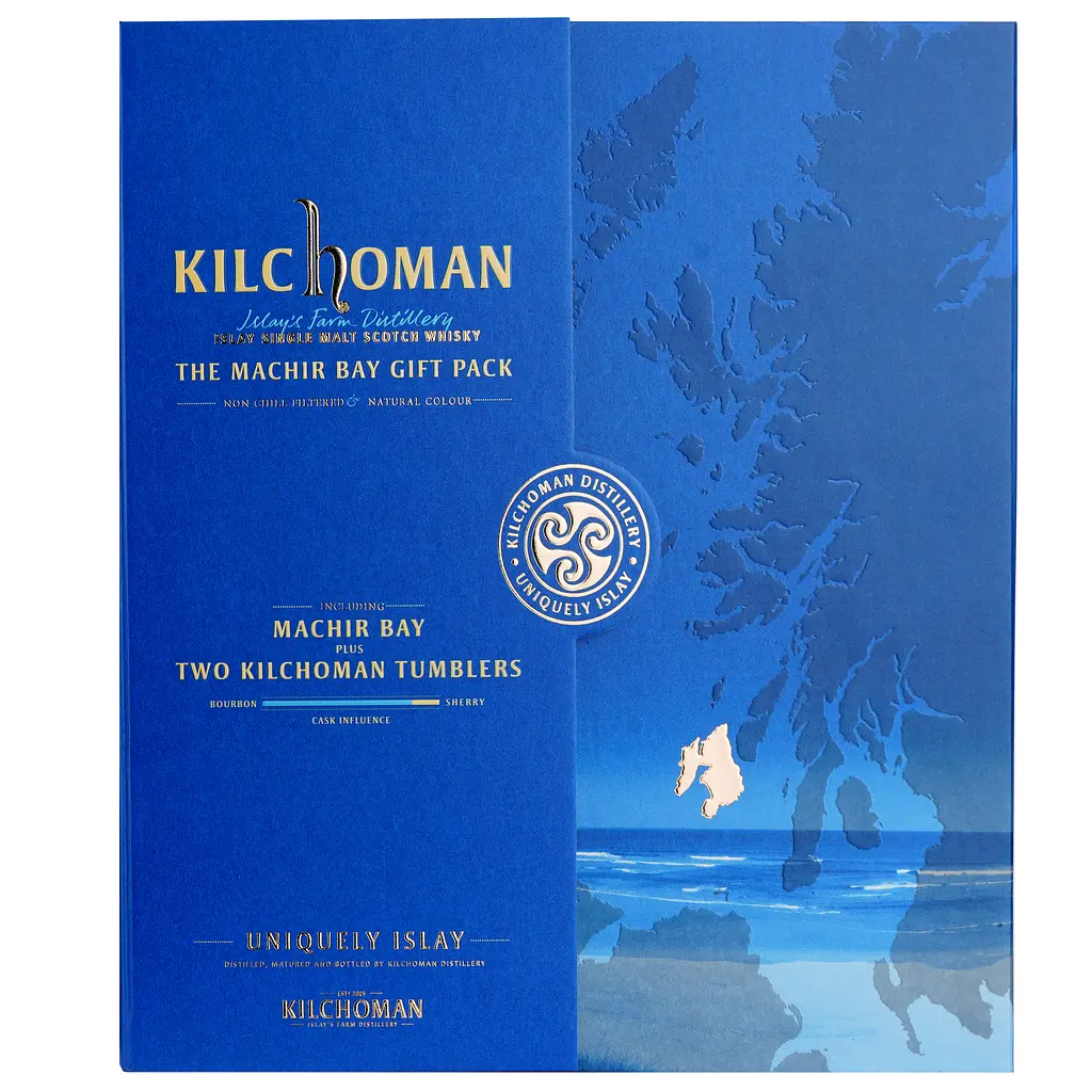 Виски Kilchoman Machir Bay + 2 бокала, 46%, 0,7 л (8000010148251) - фото 7