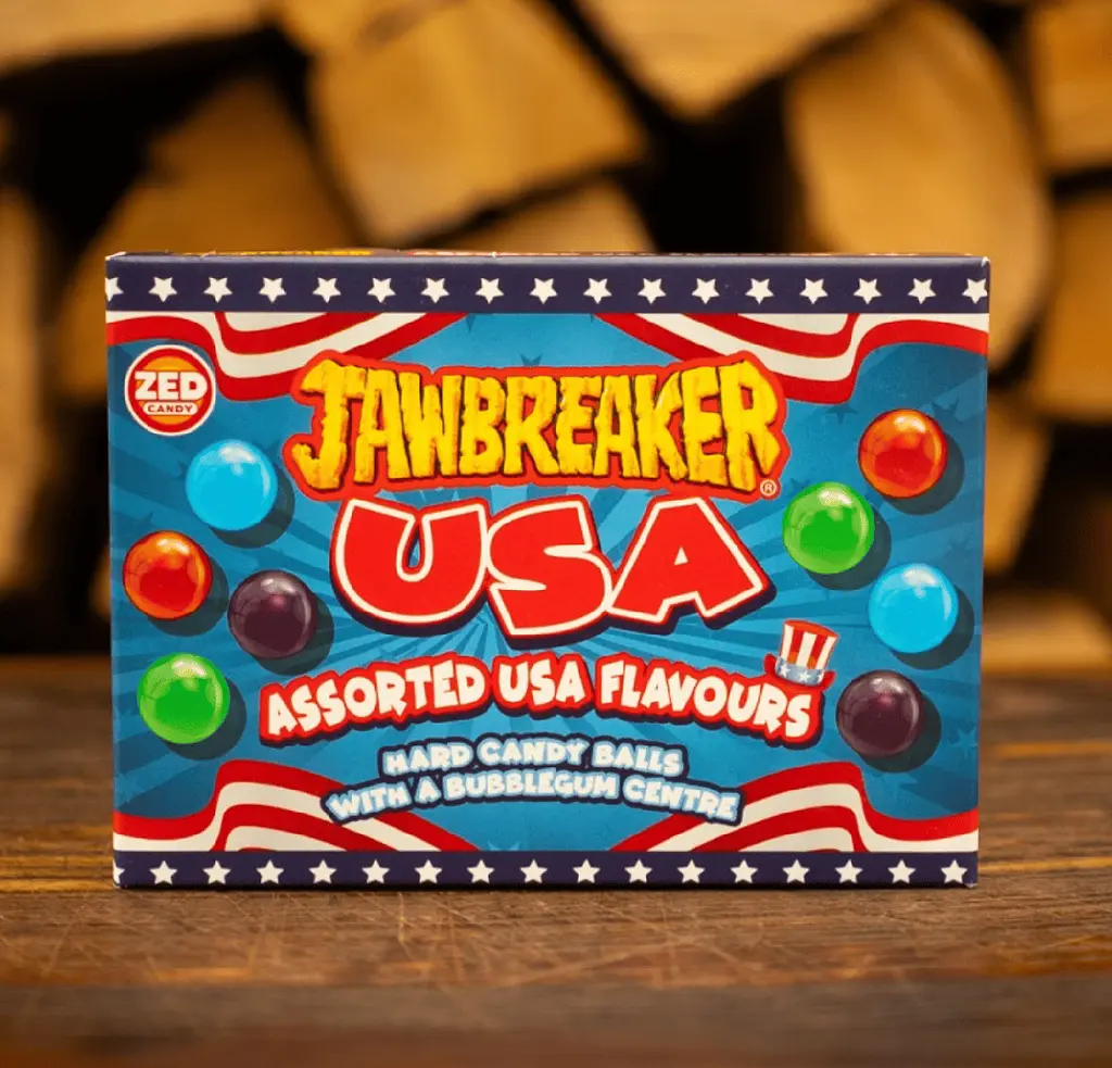 Цукерки Zed Candy Jawbreakers USA Hard Candy Balls Assorted 140г - фото 4