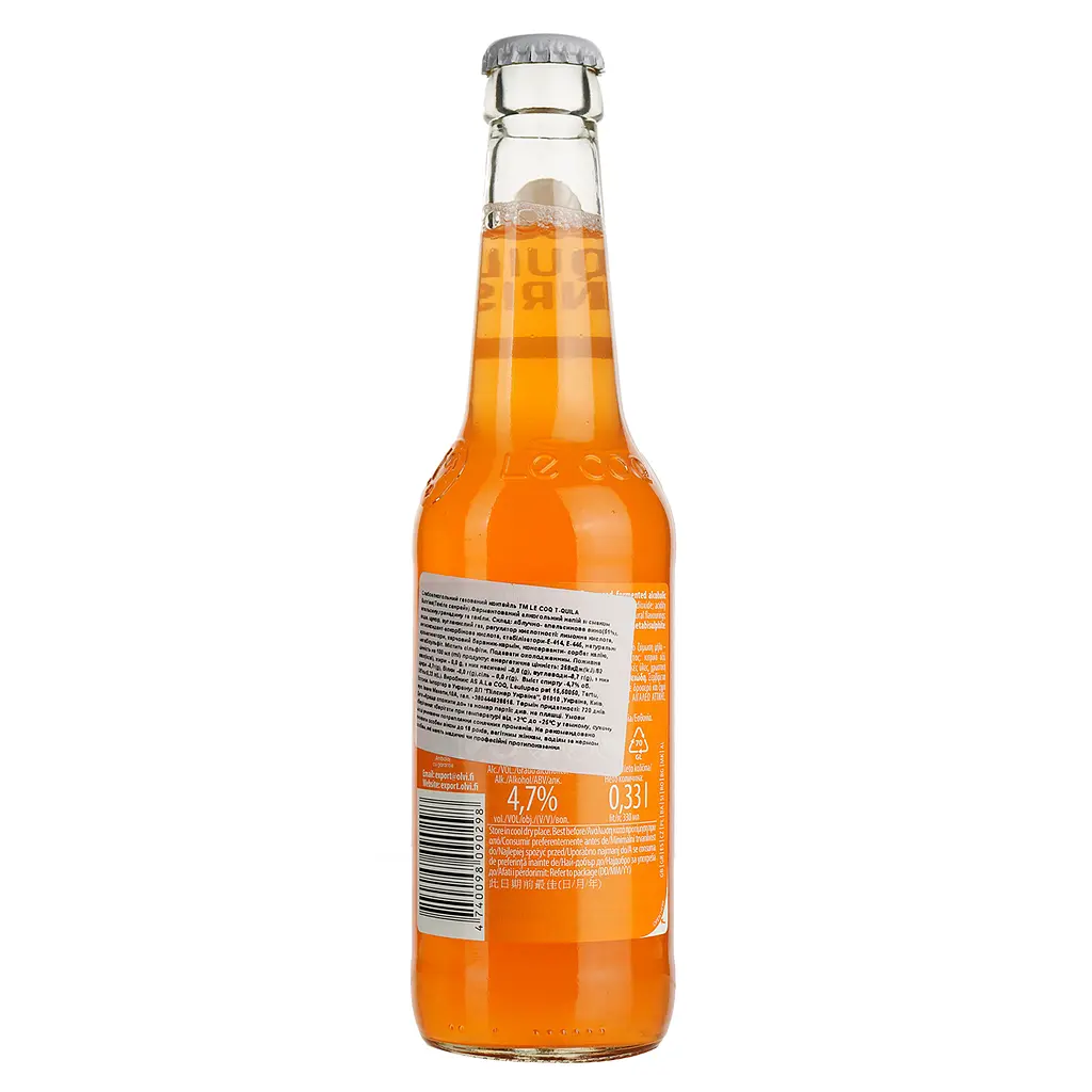 Напій слабоалкогольний Le Coq T-Quila Sunrise 4.7% 0.33 л - фото 3