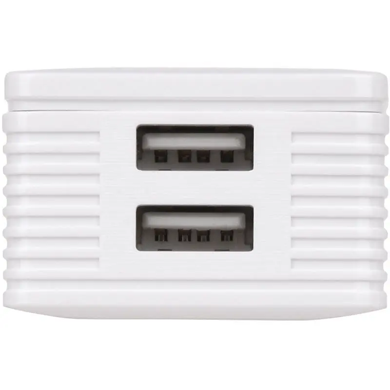Сетевое зарядное устройство 2Е Wall Charger 2xUSB 2.1A White - фото 3