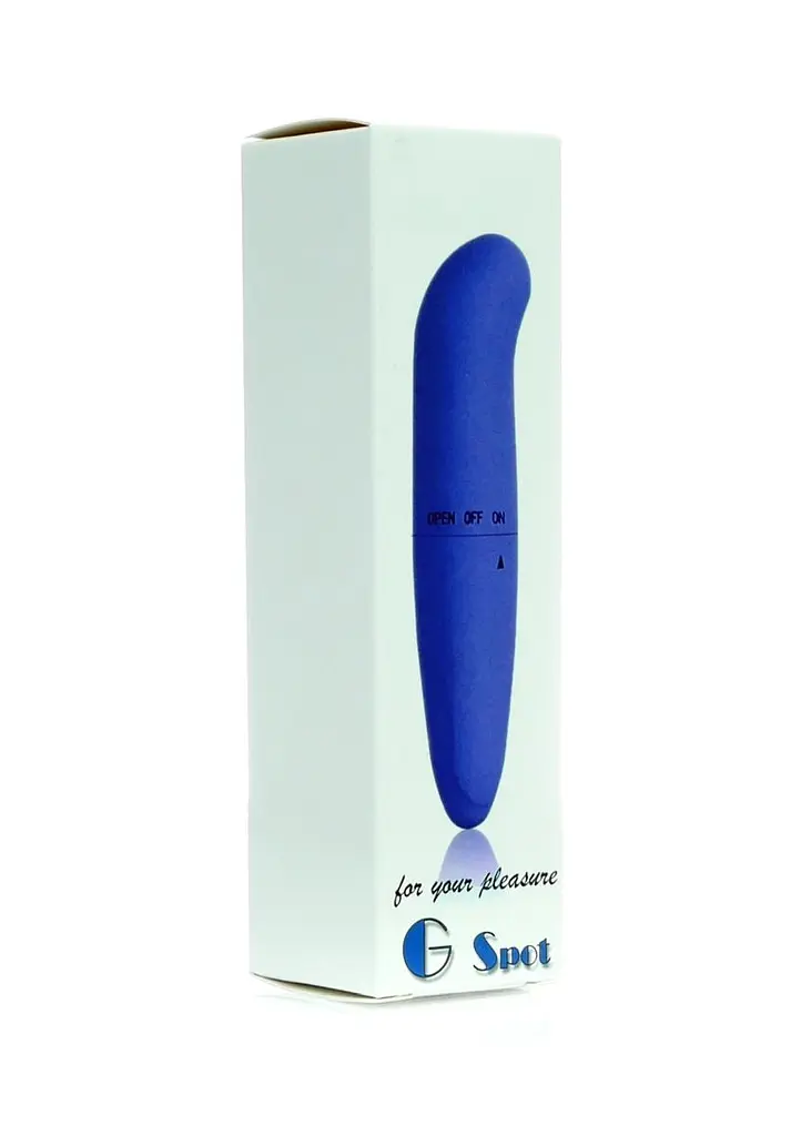 Вібратор B - Series Power Mini G Spot 12 см (синій) - фото 2