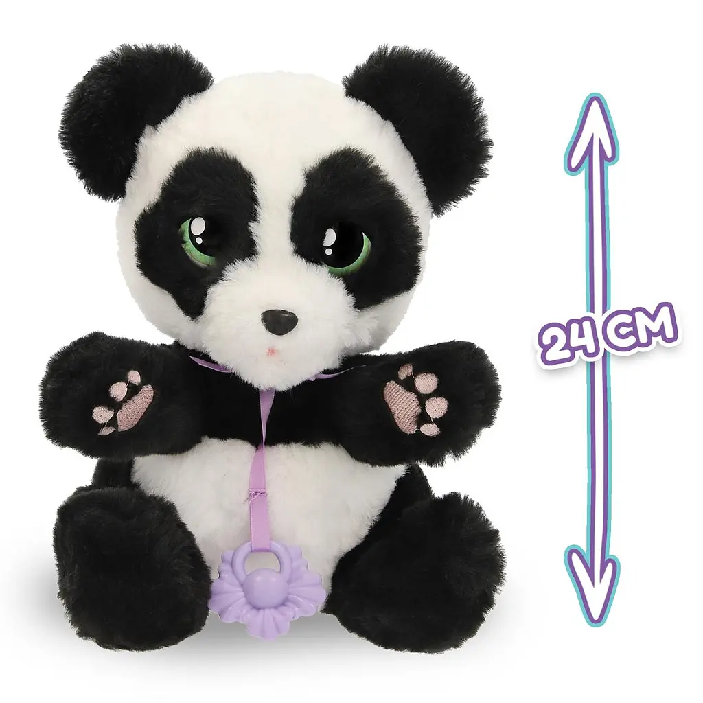 Інтерактивна іграшка BABY PAWS W3 – МАЛЮК ПАНДА (з аксес.) Baby Paws 927667IM - фото 5