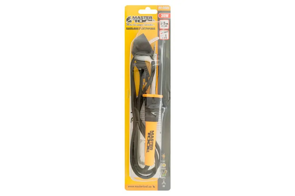 Паяльник контактный электрический Mastertool 30 Вт 44-0006 - фото 3