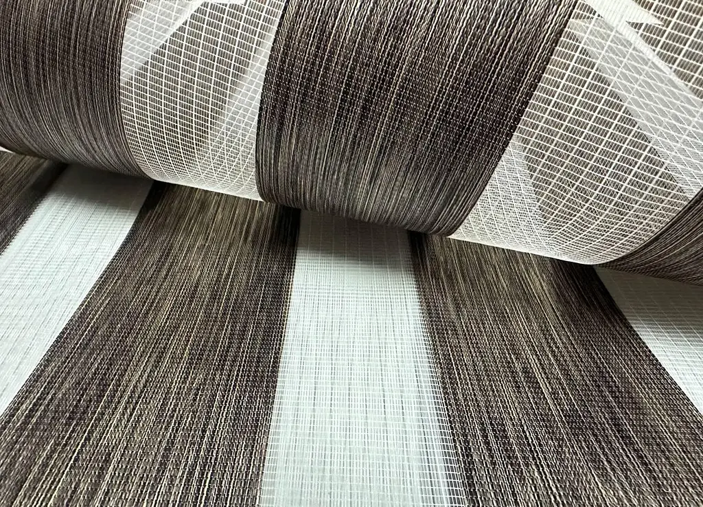 Роллеты день ночь фактурные  Роллеты на окна день ночь Жалюзи день ночь 3004 Графит 800 - фото 2