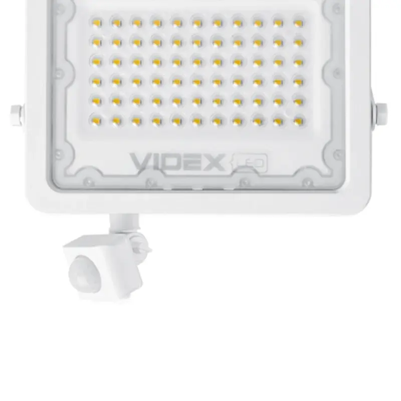 Прожектор Videx LED 50W 5000K з датчиком руху (VL-F2e505W-S) - фото 3