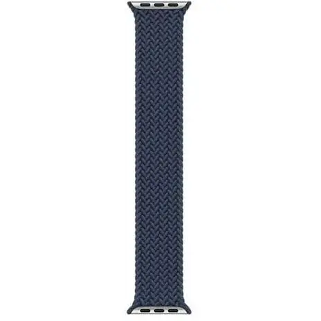 Ремешок CasePro Braided Solo Loop Abyss Blue Size M для Apple Watch 45mm/44mm/42mm - фото 3