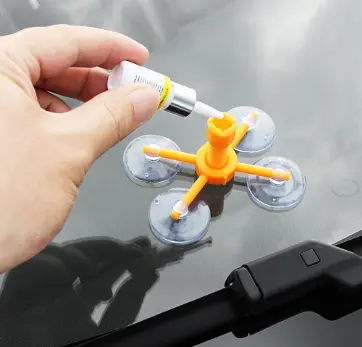 Комплект для ремонту лобового скла Windshield ∙ Ремкомплект для видалення сколів та тріщин скла - фото 2