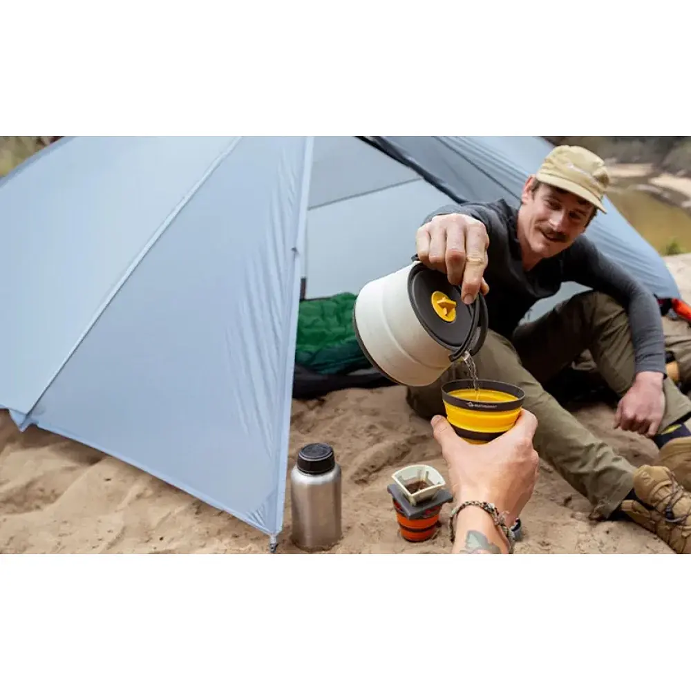 Склянка Sea To Summit Frontier UL Collapsible Cup Puffin's Bill Orange - фото 5