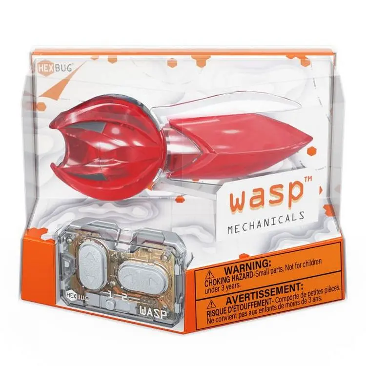 Нано-робот Hexbug Wasp на ІЧ-управлінні, червоний (409-7677_red) - фото 5