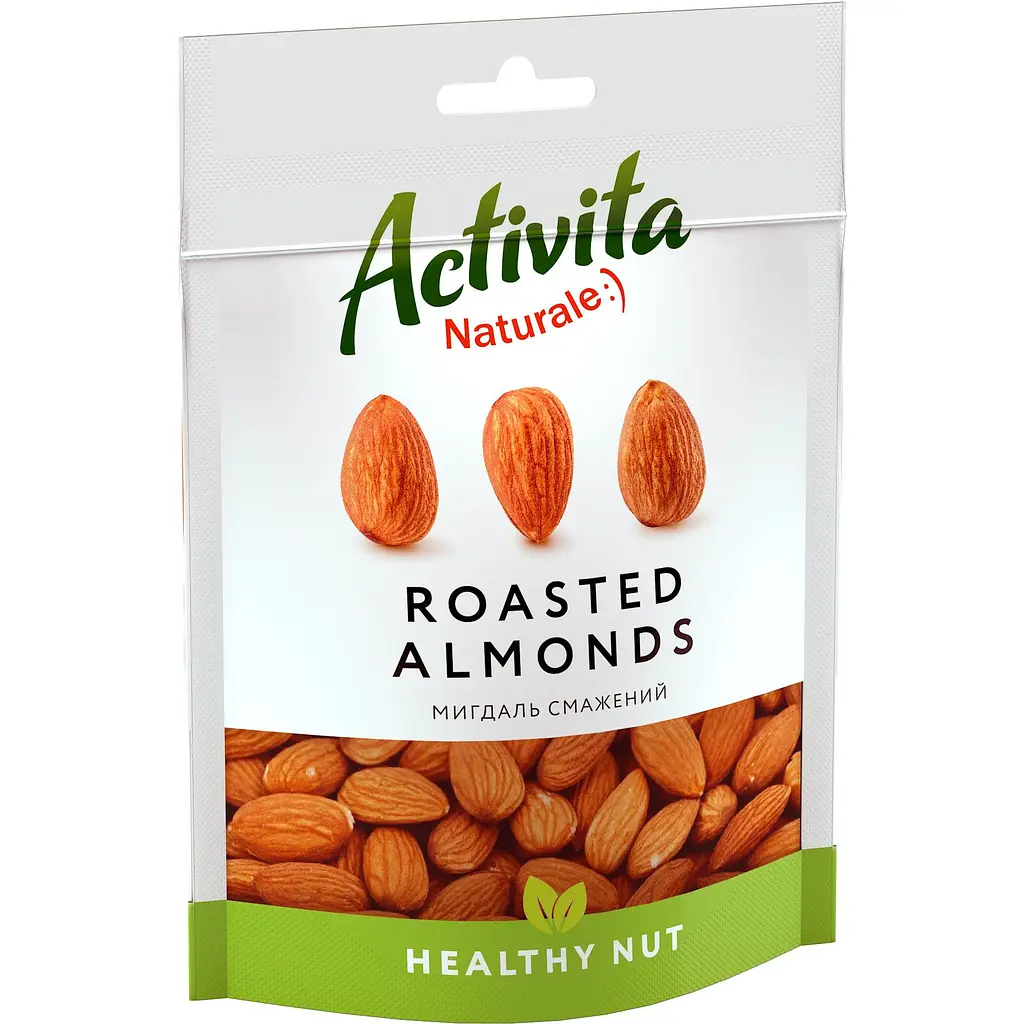 Набір Activita: Мигдаль смажений Activita Healthy Nut 120 г + Мигдаль смажений солоний Activita Healthy Nut 120 г - фото 2