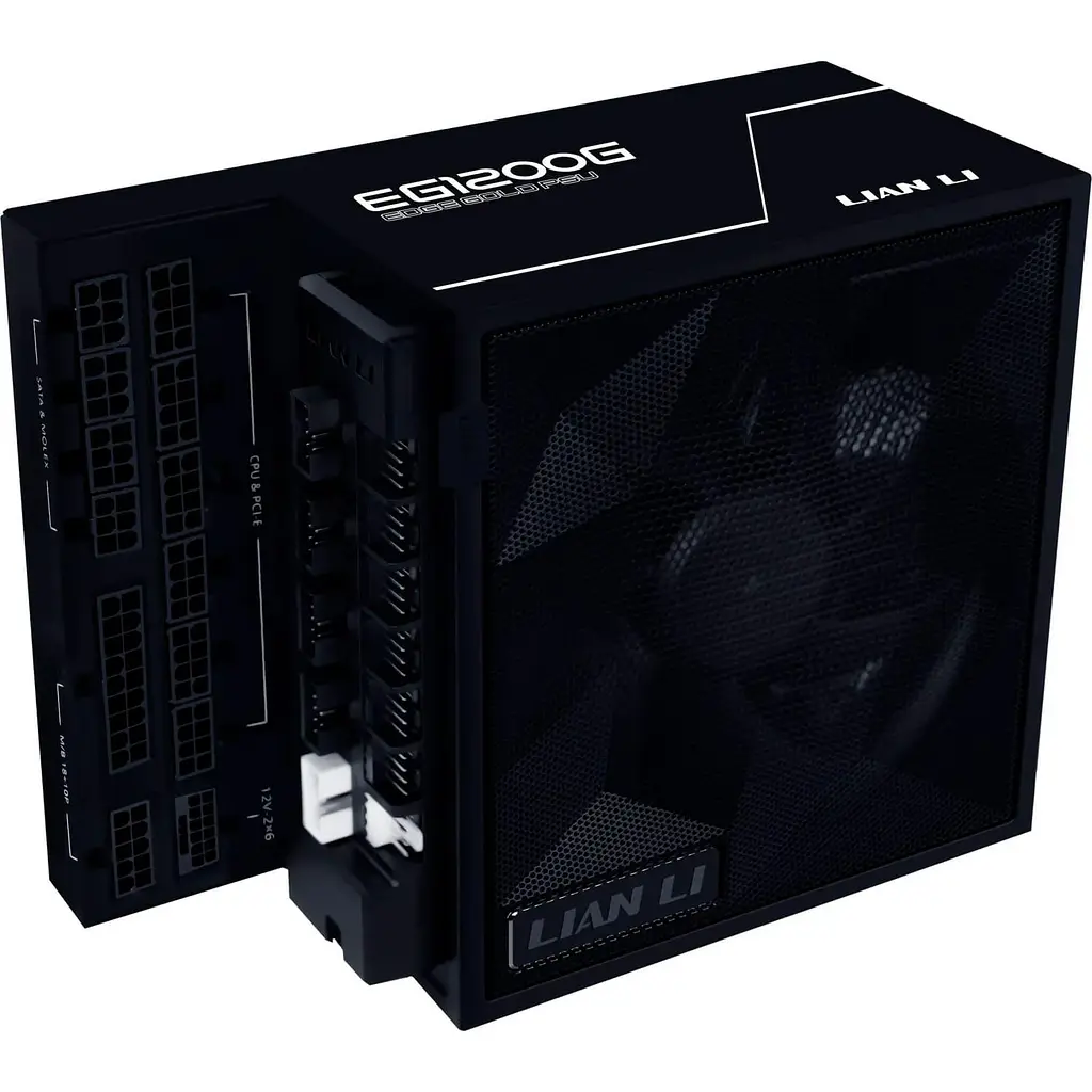 Блок живлення Lian Li Edge Gold 1200W (G9P.EG1200G.BH00.EU) Black (G9P.RS1200G.BH00.EU) - фото 2