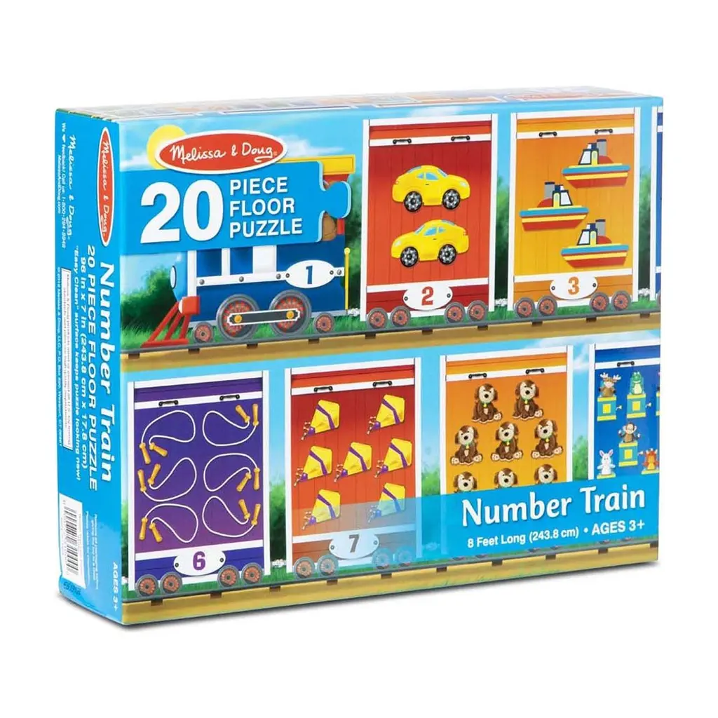 Пазл Melissa&Doug Мега "Номери вагонів", 20 елементів (MD31000) - фото 4