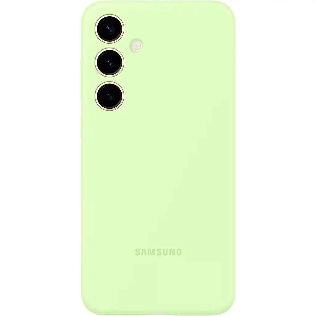 Чохол Silicone Case для Samsung Galaxy S24 Plus Light Green (EF-PS926TGEGWW) [100742] - фото 2