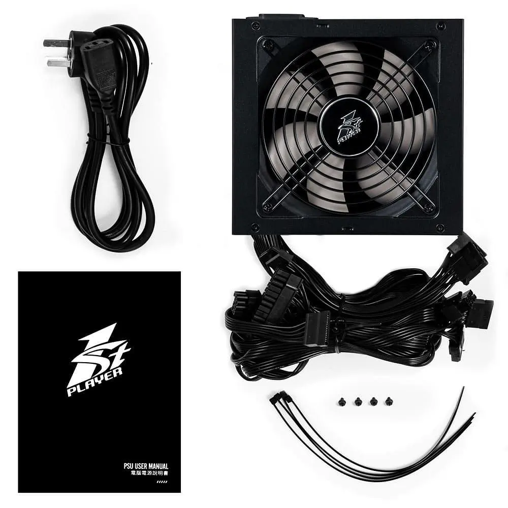 Блок питания 1stPlayer PS-800AX 800W (DKPM-BRZ-800-BK-EU) - фото 6