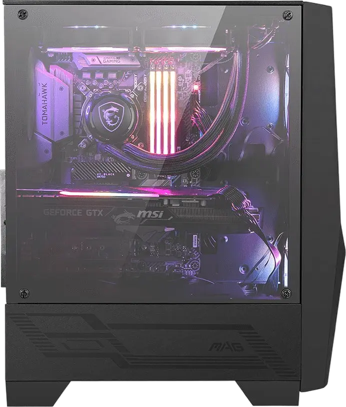 Корпус MSI MAG FORGE 100R ARGB Black - фото 3