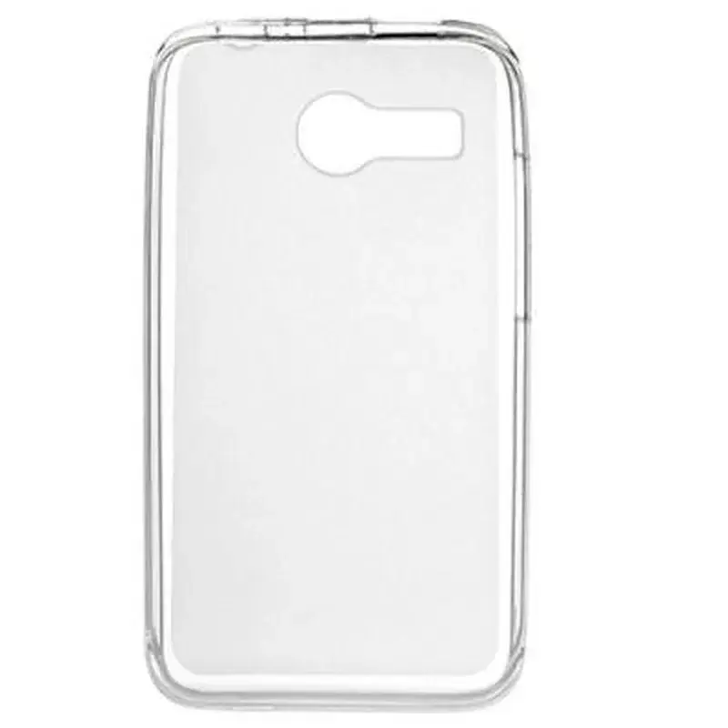 Чохол до мобільного телефона для Lenovo A316 (White Clear) Elastic PU Drobak (211474) - фото 2