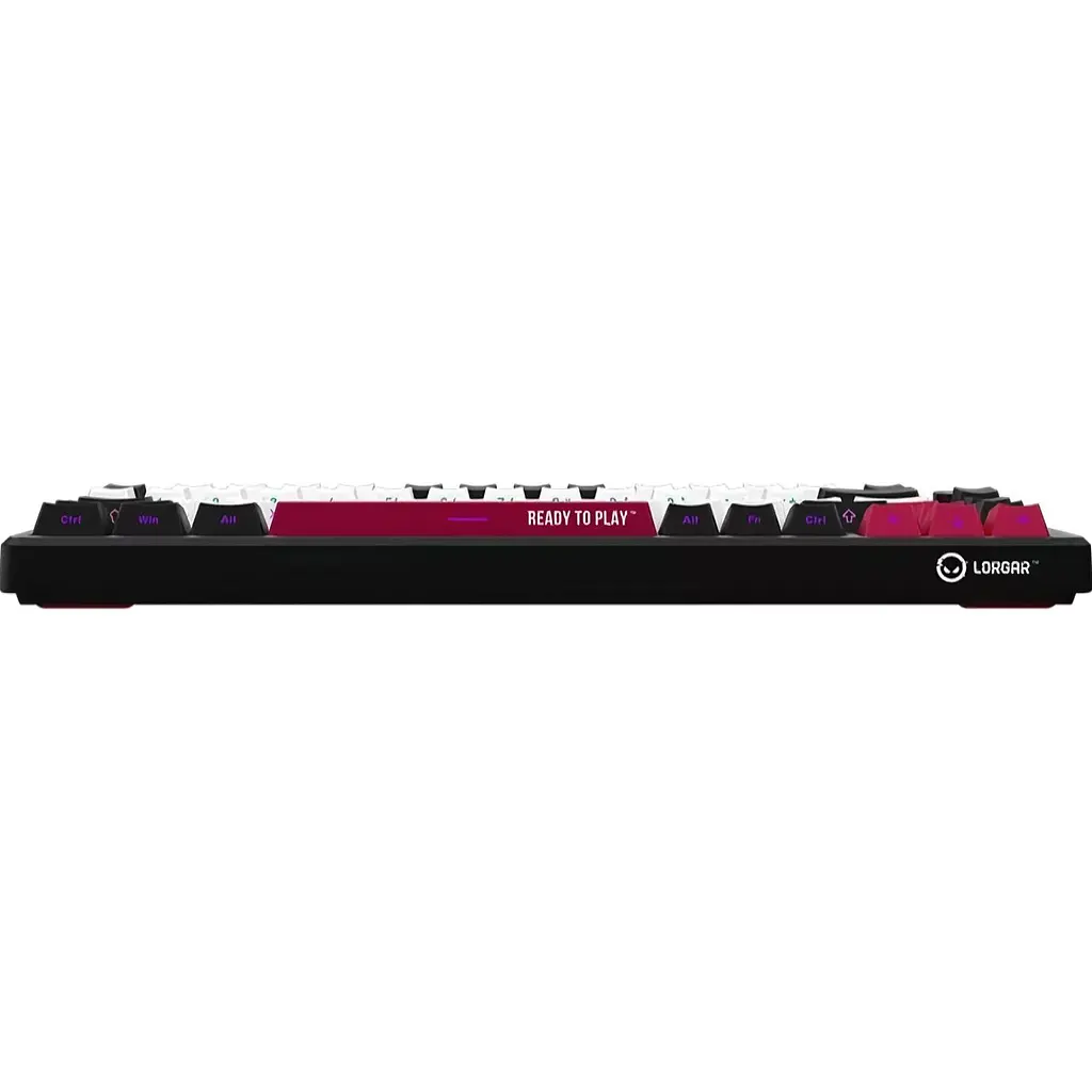 Клавіатура Lorgar KBP7075W Pro Black/Red (LRG-KBP7075W-BK-US) [144802] - фото 5