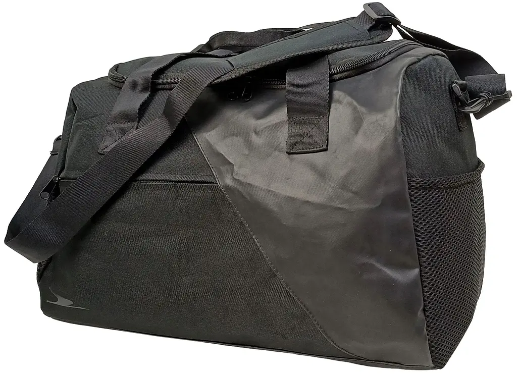 Сумка спортивна Live in style 30L, чорна, для тренувань, з проґумованим дном - фото 6