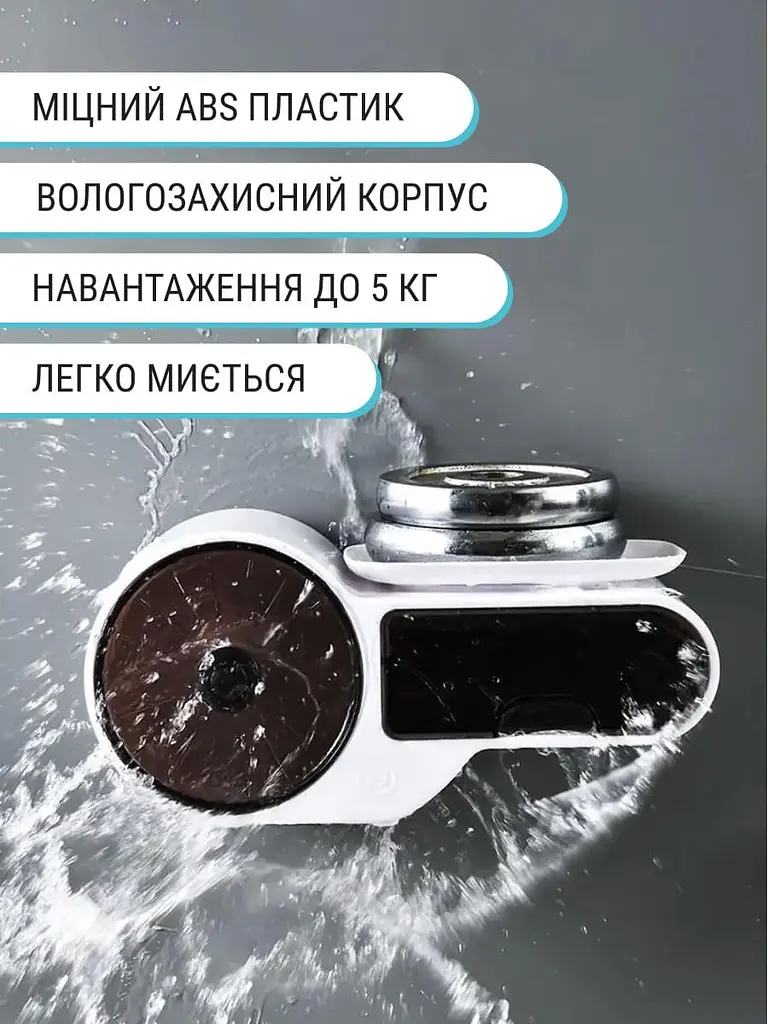 Тримач-бокс для туалетного паперу з поличкою - фото 5