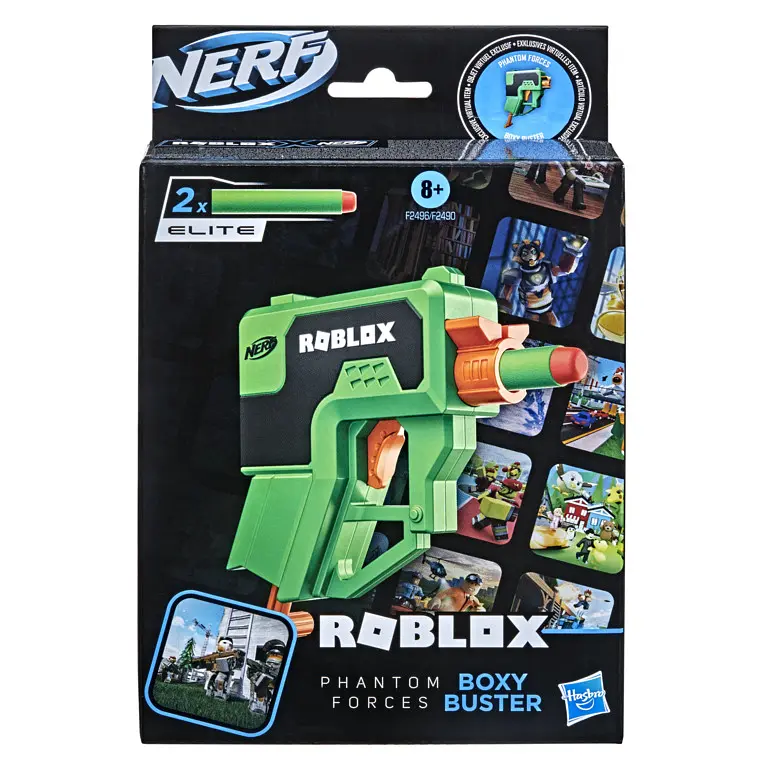 Бластер Hasbro Nerf Roblox MS Lob Bravo (F2496) - фото 2