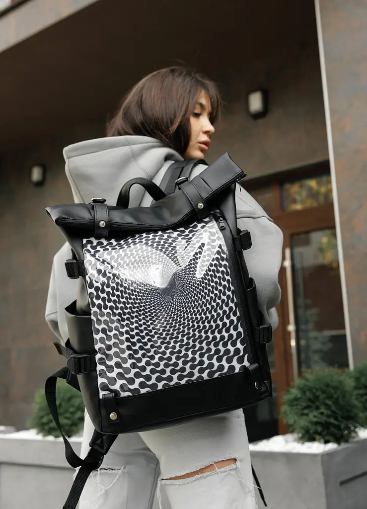 Жіночий рюкзак Sambag ROLLTOP HACKING 41 x 30 x 16 см (24460122) - фото 2