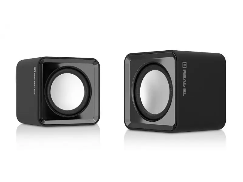 Компьютерні колонки REAL-EL S-10 black (EL121100020) - фото 6