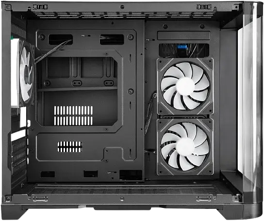 Корпус 1stPlayer UV6-BK-2FC7R-1FC7 ARGB Black - фото 5
