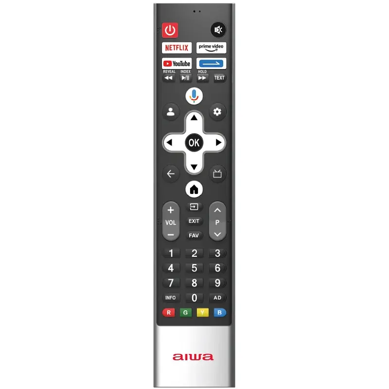 Телевізор TV 55 AIWA 55GO70804UHD 4K UHD/DLED/T2/ Google TV/2 x 10W/Dolby Digital/HDMI/Wi-Fi/VESA 200x200/Blac - фото 3