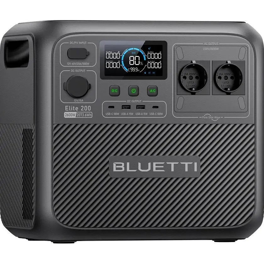 Зарядна станція BLUETTI Elite 200 V2 2600W [148781] - фото 2