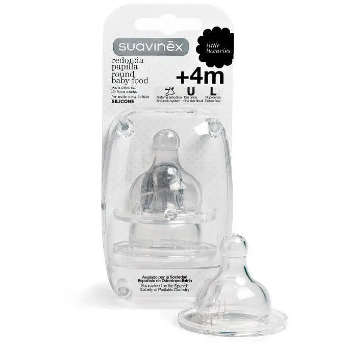 Соска силіконова фізіологічна середній потік(2 шт.)