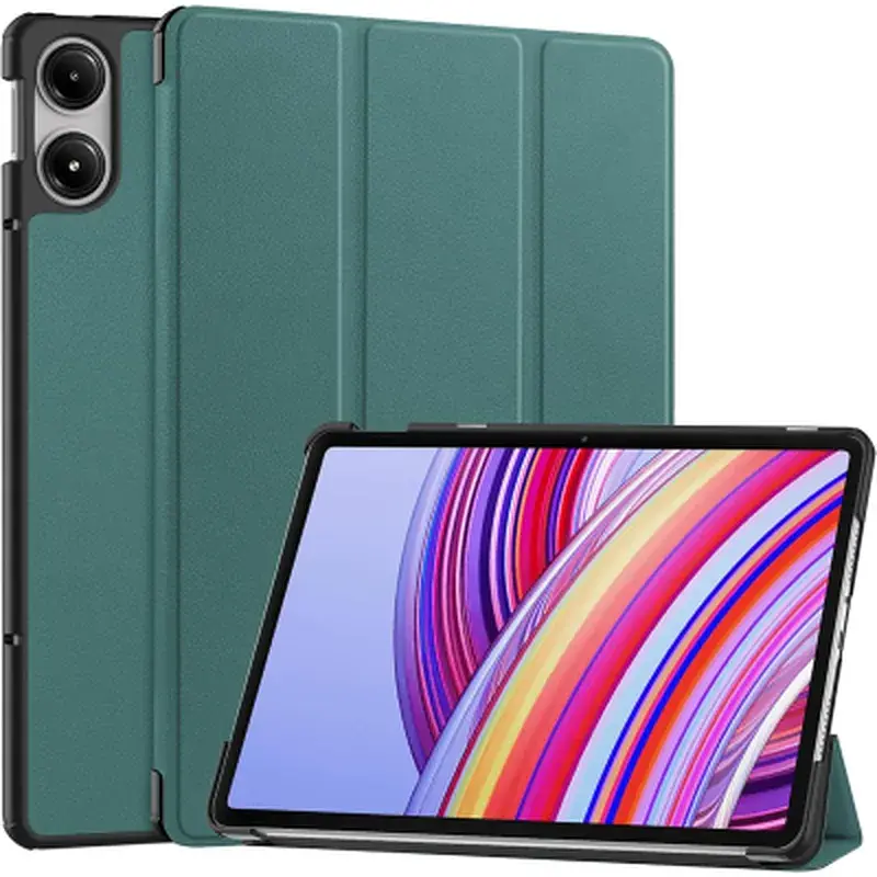 Чохол до планшета BeCover Smart Case Xiaomi Poco Pad / Poco Pad M1 (12.1") Dark Green (711561) - фото 2