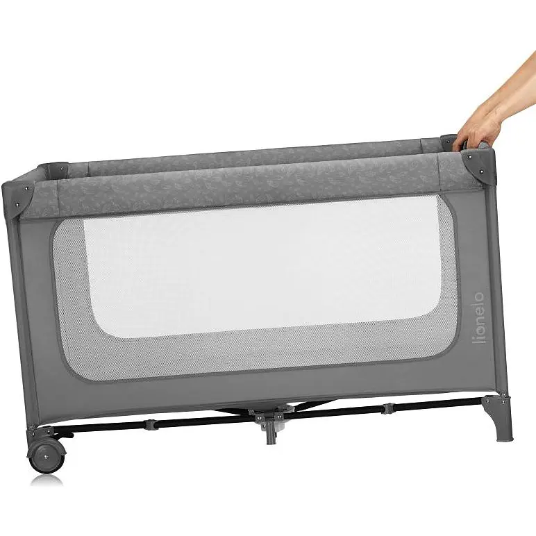 Манеж-кроватка Lionelo Jasmin Easy Fold Grey Stone (LO-JASMIN EASY FOLD GREY STONE) - фото 3