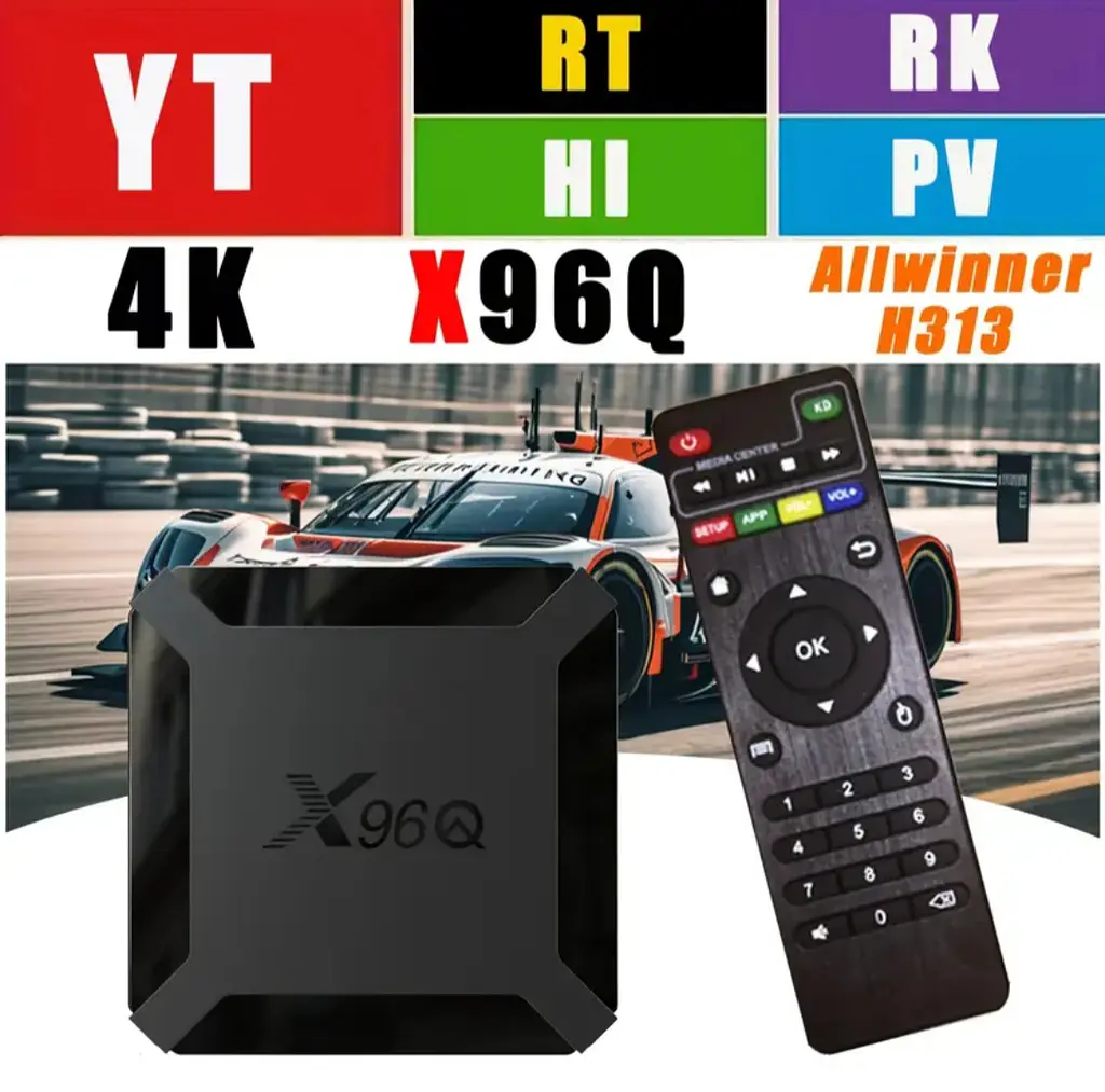 Медиаплеер X96Q Android 10 TV Box (2GB RAM + 16GB ROM, 4K UHD, Wi-Fi) - фото 8