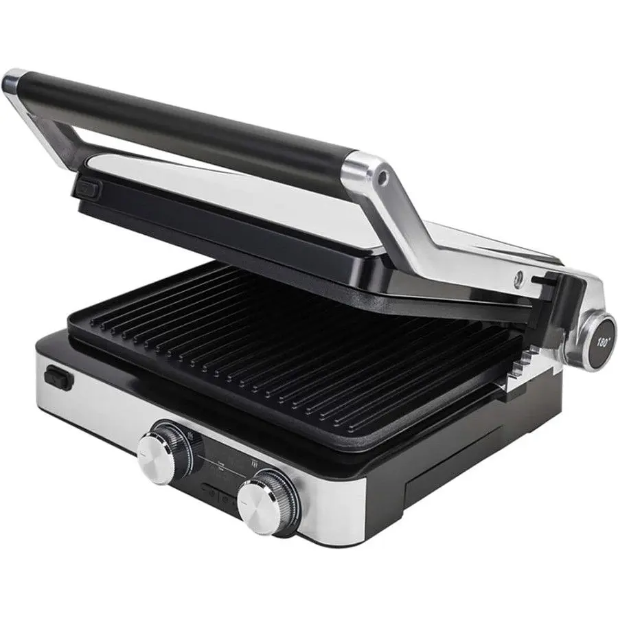 Електрогриль POLARIS PGP 7002 Optimal Temp Срібний - фото 5