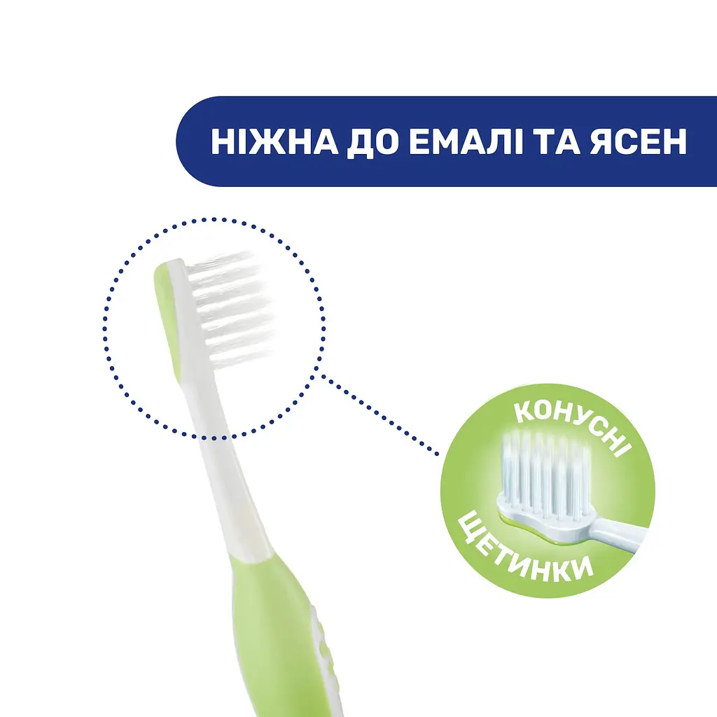 Дитяча зубна щітка Chicco для молочних зубів Крокодил, зелений, 3-6 років (09079.20.20) - фото 4