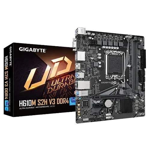 Материнська плата Gigabyte H610M S2H V3 DDR4 LGA 1700 (H610M S2H V3 DDR4) - фото 4