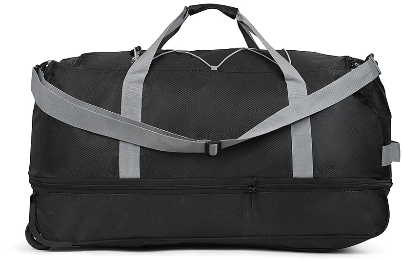 Сумка дорожня на колесах TravelZ Wheelbag Doubleloader foldable black 80(95)L (603096) - фото 2