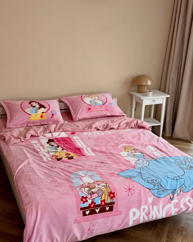 Постільна білизна дитяча плюшеве євро Dushka Home 21219 200х220 см