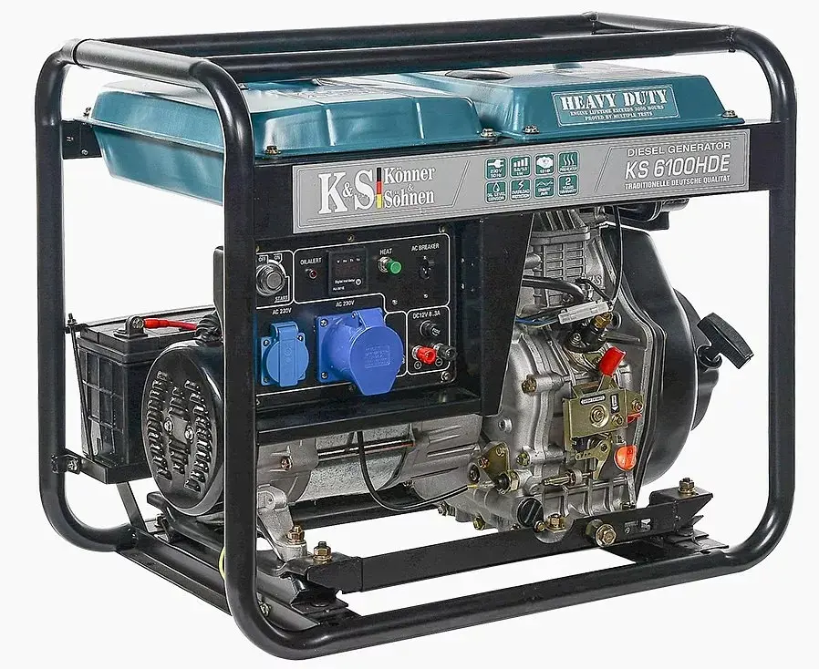 Дизельний генератор Konner&Sohnen KS 6100HDE (EURO V) - фото 2
